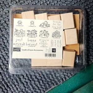 🔹️Stampin'Up! Loads of Love Accessories stamp set of 12